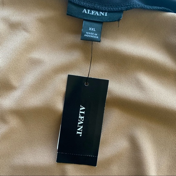 🌸New🌸 Alfani Women’s Cap Sleeve Collarless Top Sz XXL NWT - Picture 4 of 8